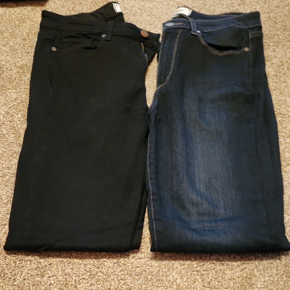 Women's Black and Blue Jeans Hoxton Ultra Skinny Jeans